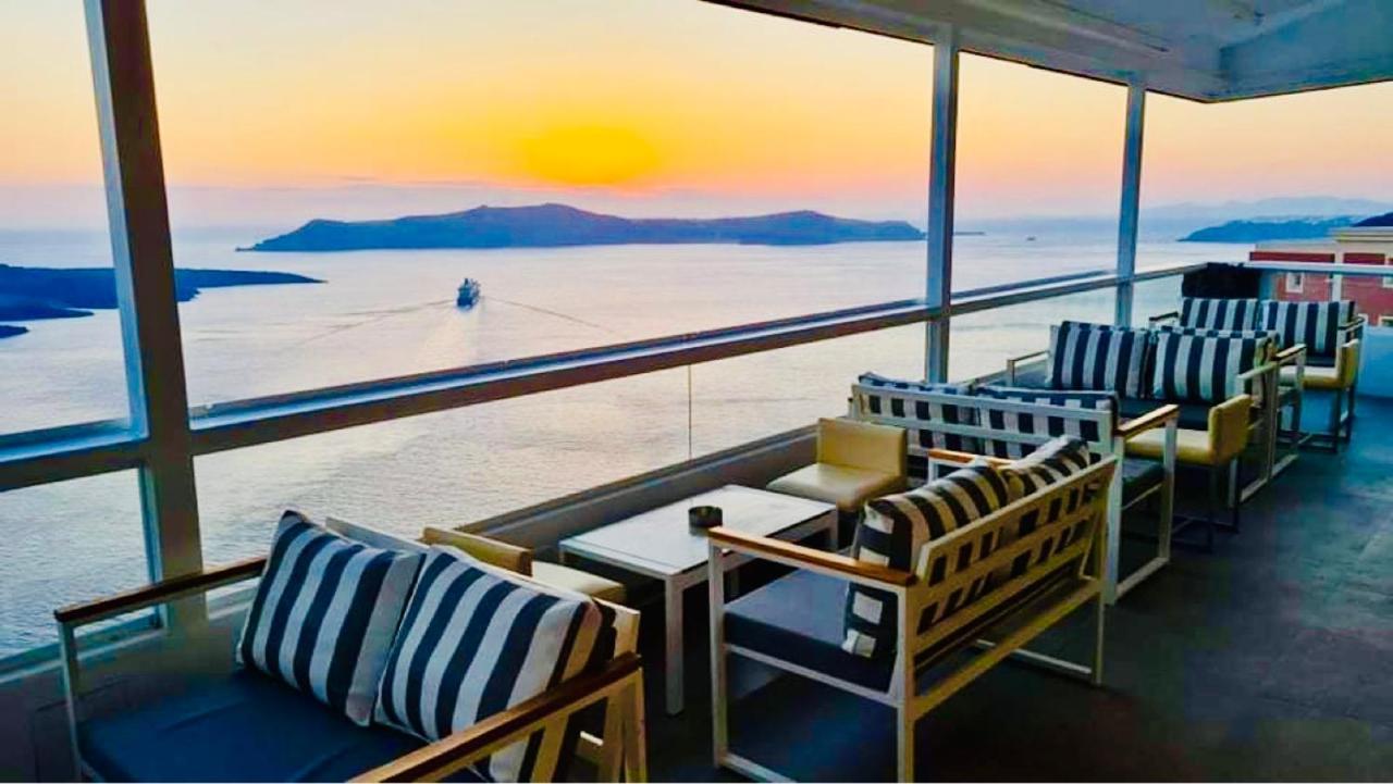 Loucas On The Cliff Fira (Santorini) Exterior foto