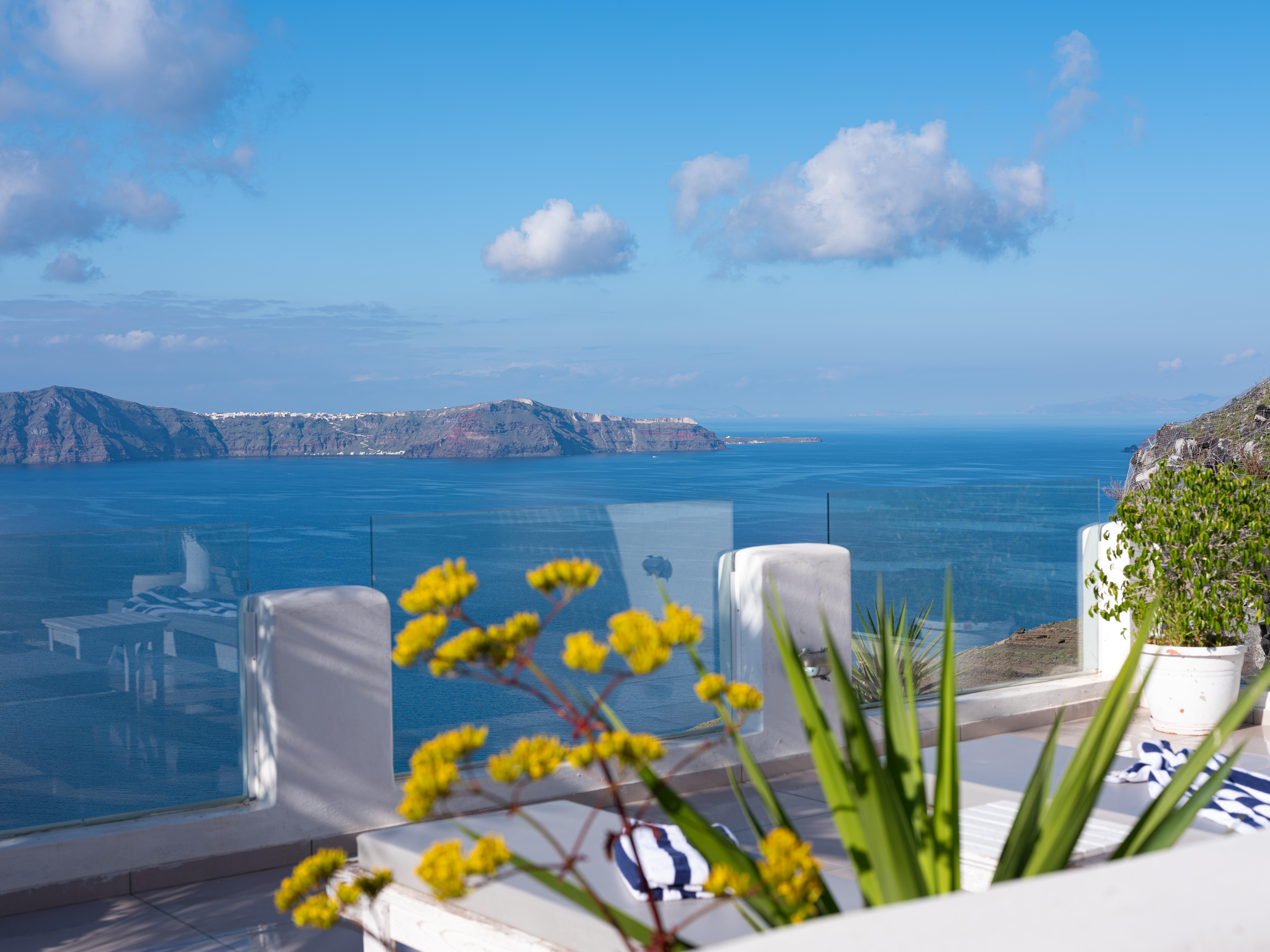 Loucas On The Cliff Fira (Santorini) Exterior foto
