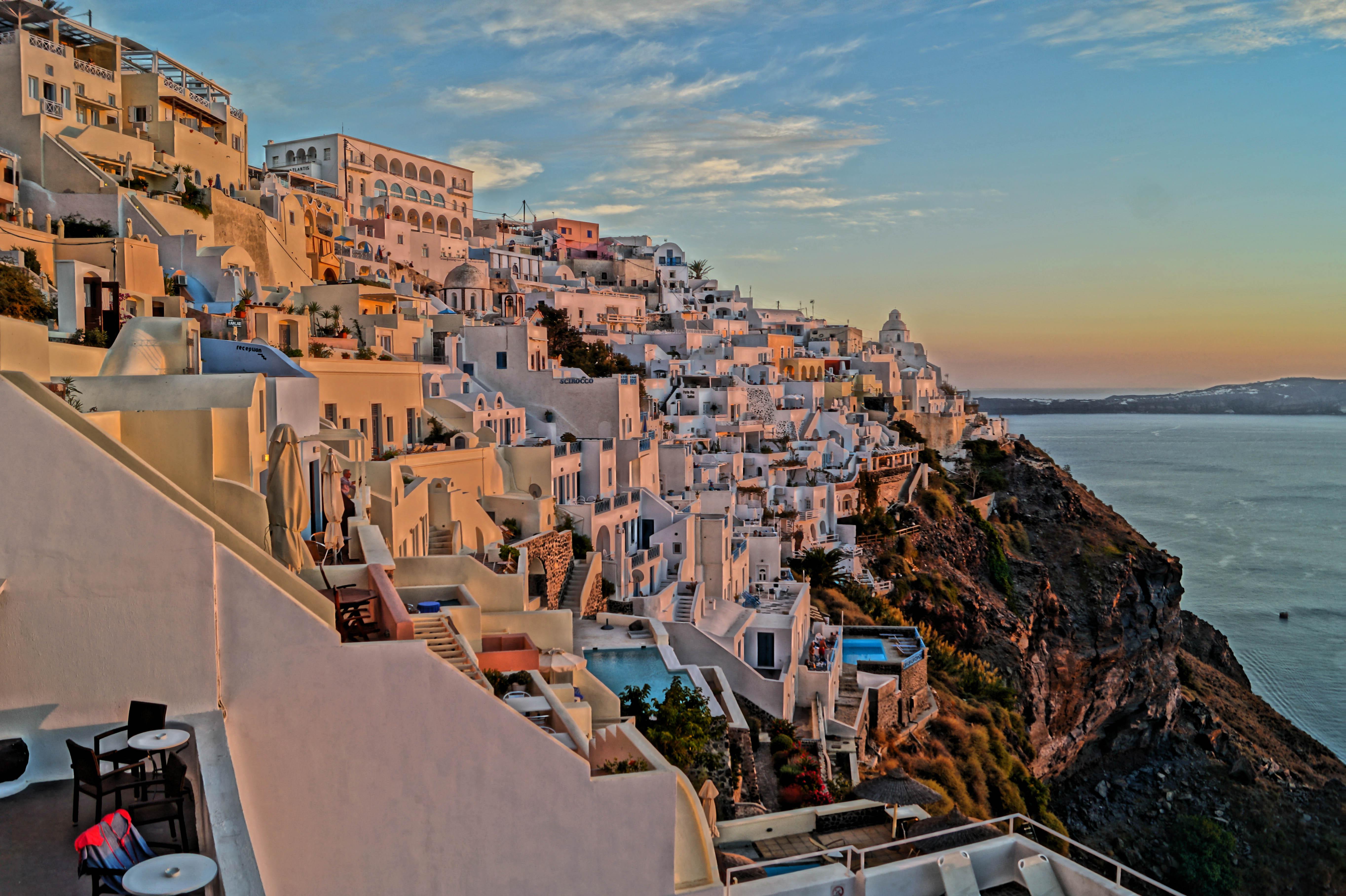 Loucas On The Cliff Fira (Santorini) Exterior foto