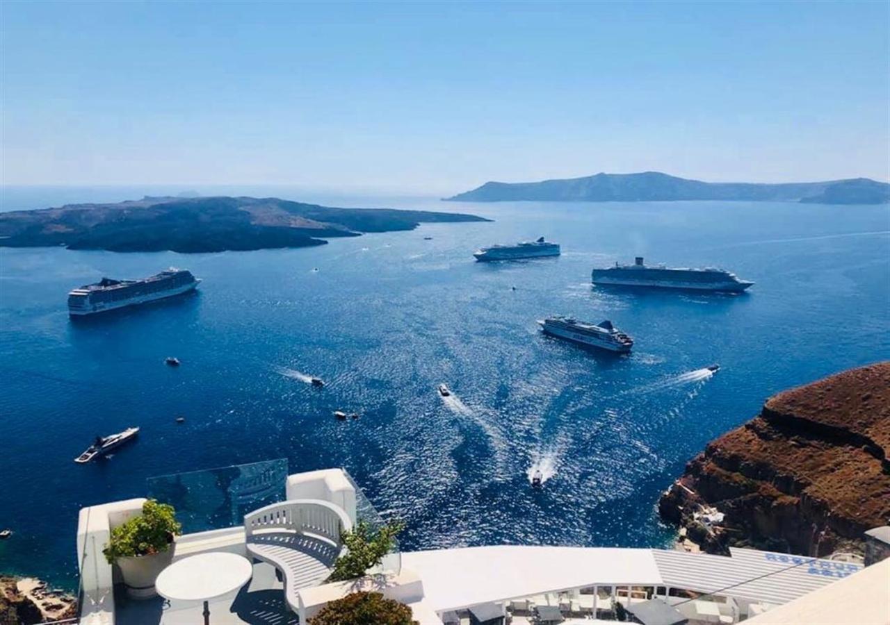 Loucas On The Cliff Fira (Santorini) Exterior foto