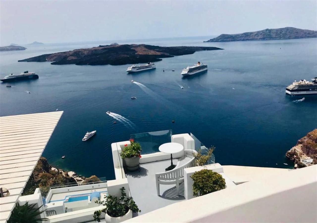 Loucas On The Cliff Fira (Santorini) Exterior foto